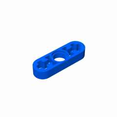 GOBRICKS GDS-689 Liftarm Thin 1 x 3 - Axle Holes - YWOBB