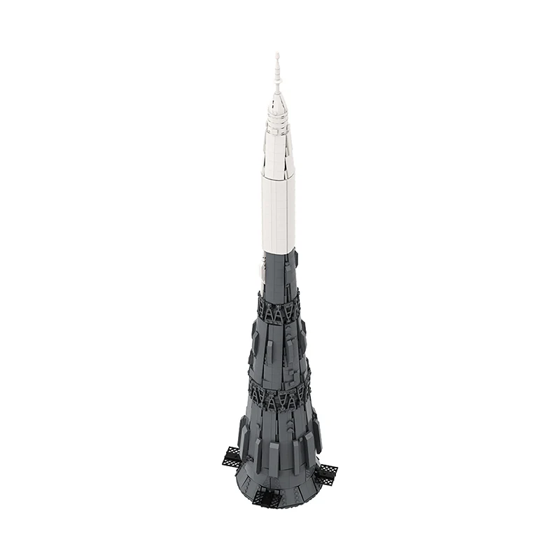 GOBRICKS MOC 109332 Rocket N-1 - YWOBB