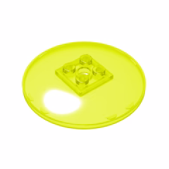 GOBRICKS GDS-1188 Dish 6 x 6 Inverted - YWOBB