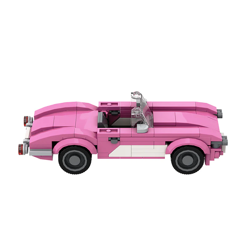 GOBRICKS MOC A1062 Barbie Chevy (Small) - YWOBB