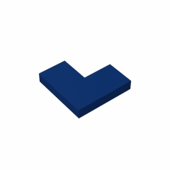 GOBRICKS GDS-567 Tile 2 x 2 Corner - YWOBB