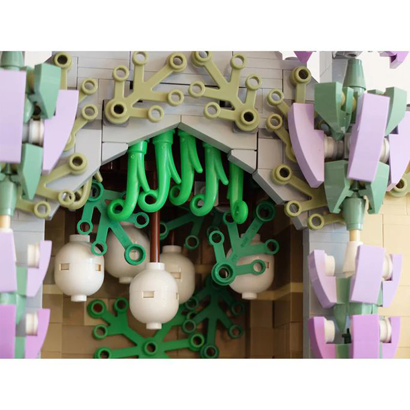 GOBRICKS MOC 78895 Droomvlucht entrance - YWOBB