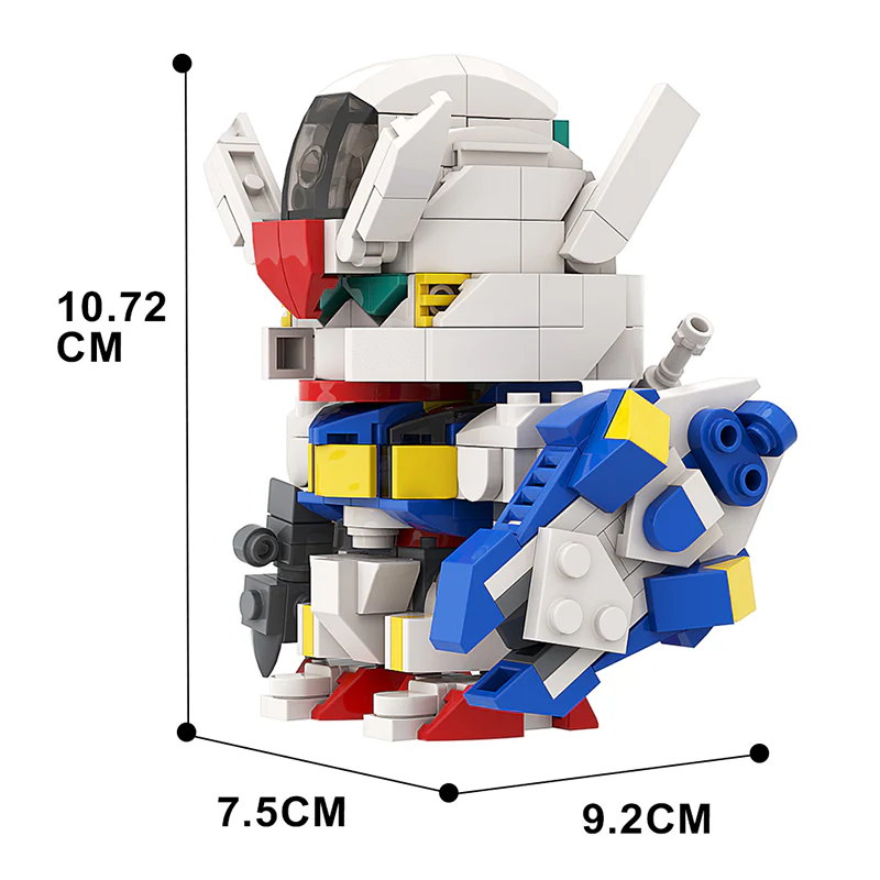 GOBRICKS MOC A0177 Mercury Witch Gundam - YWOBB