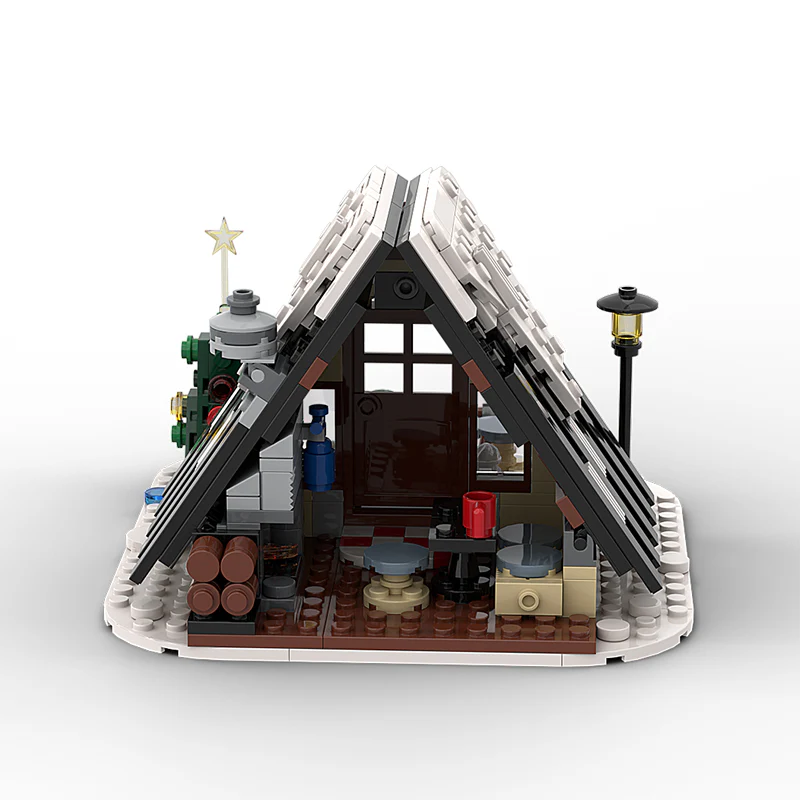 GOBRICKS MOC 59602 Winter Cottage - YWOBB