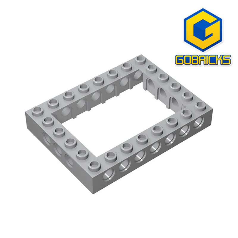 GOBRICKS GDS-974 Brick 6 x 8 Open Center - YWOBB