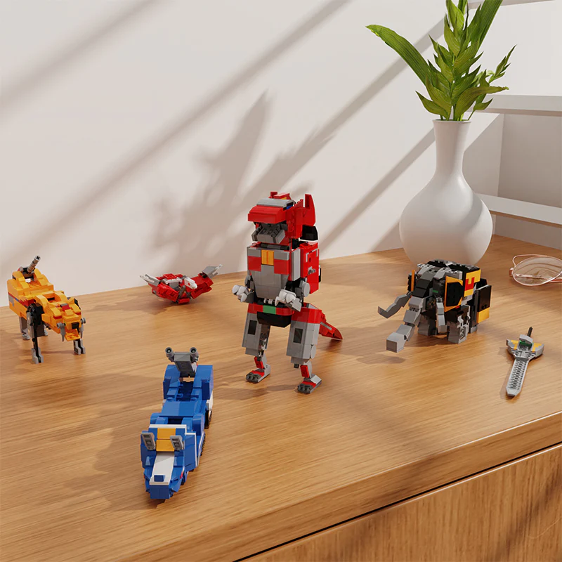 MOC C7833 Mighty Morphin Power Rangers - YWOBB
