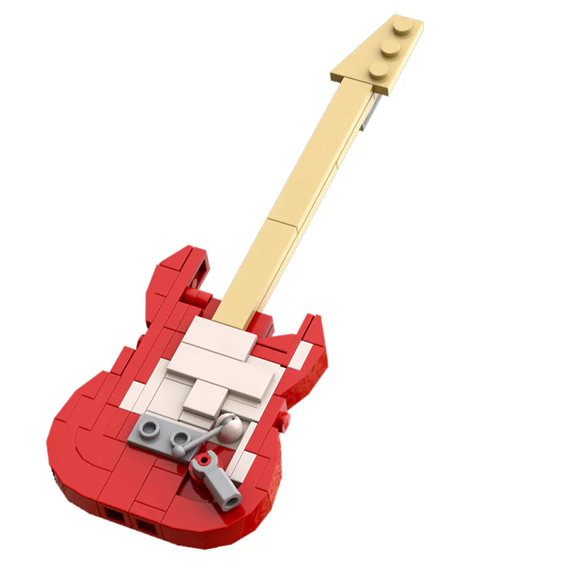 GOBRICKS MOC 93232 Fender Stratocaster - YWOBB