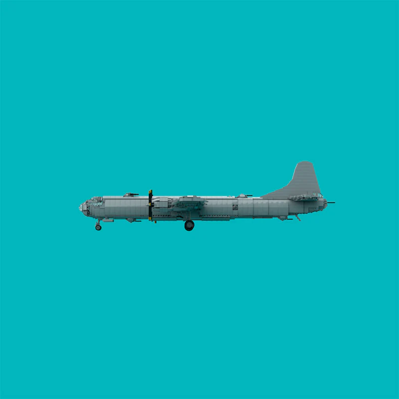 MOC 119970 B-29 Superfortress 1:35 Scale WWII Long-Range Bomber - YWOBB