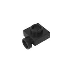GOBRICKS GDS-90190 Plate 1 x 1 side with Open Stud - YWOBB