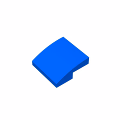 GOBRICKS GDS-659  Curved 2 x 2 - YWOBB