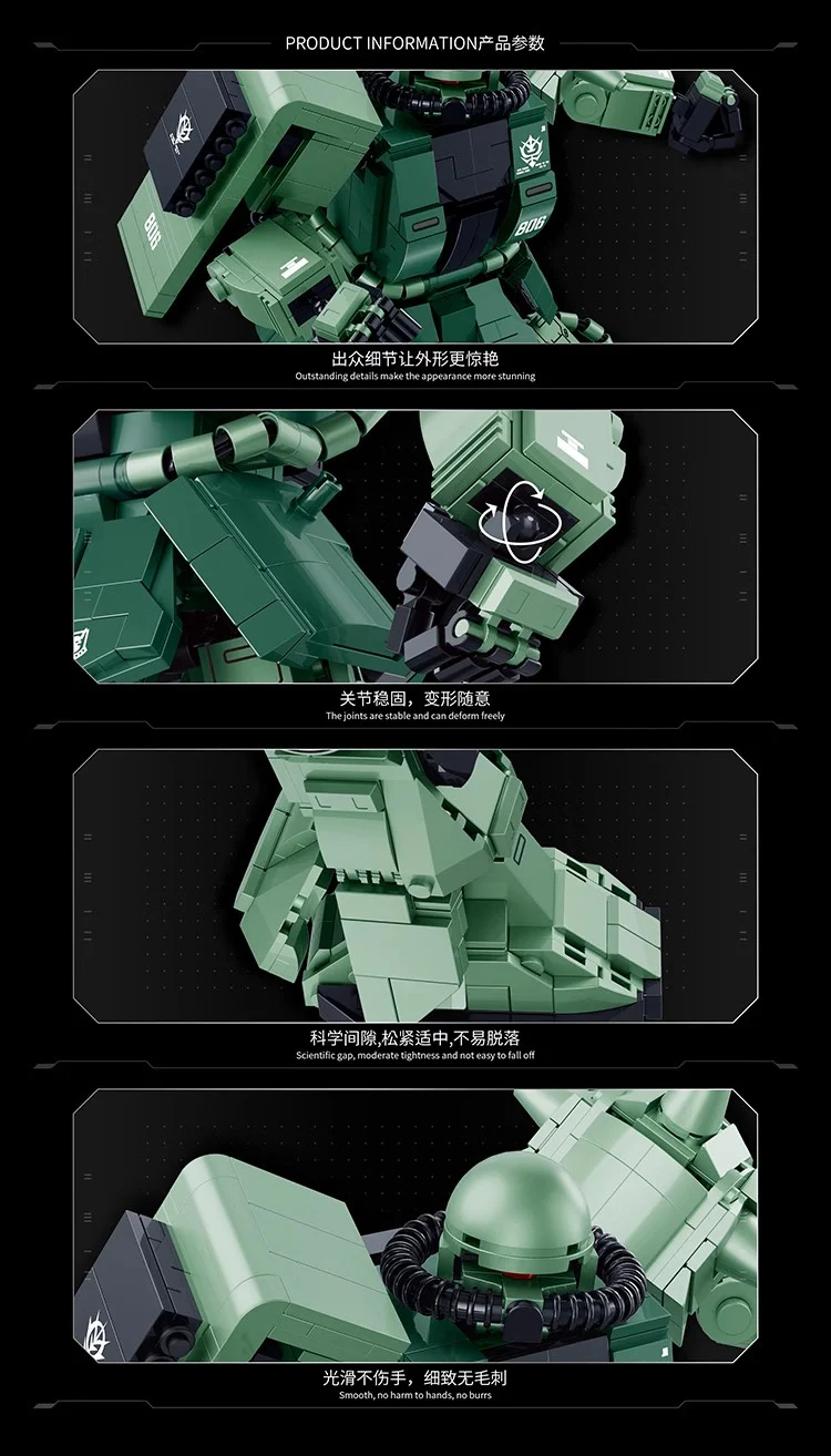 GUANJI BB806 Gundam Zaku - YWOBB