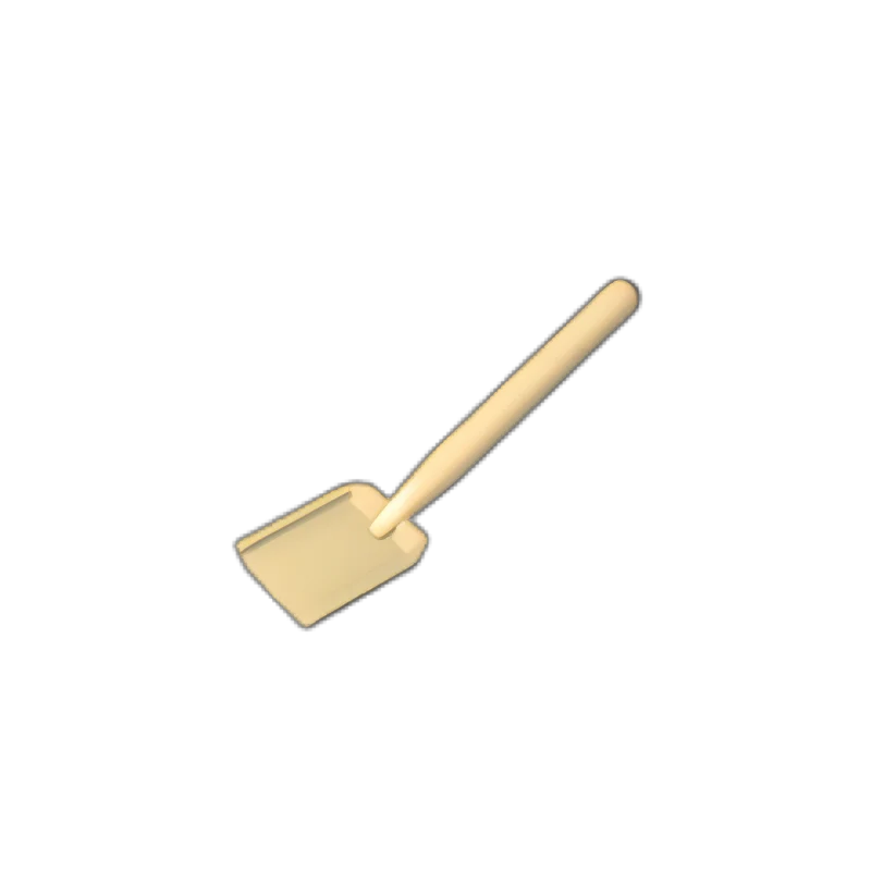 GOBRICKS GDS-2129 Utensil Shovel / Spade - Handle with Round End - YWOBB
