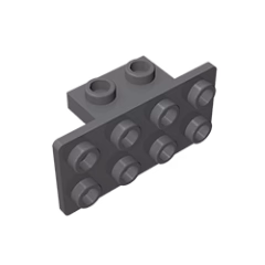 GOBRICKS GDS-639 Bracket 1 x 2 - 2 x 4 - YWOBB