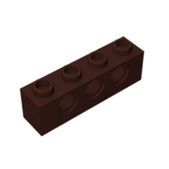 GOBRICKS GDS-625  Brick 1 x 4 with Holes - YWOBB