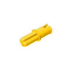 GOBRICKS GDS-914 Axle Pin without Friction Ridges Lengthwise - YWOBB