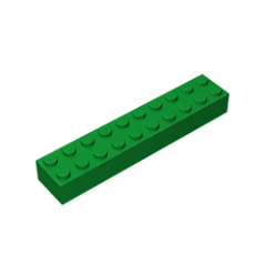 GOBRICKS GDS-545 Brick 2 x 10 - YWOBB
