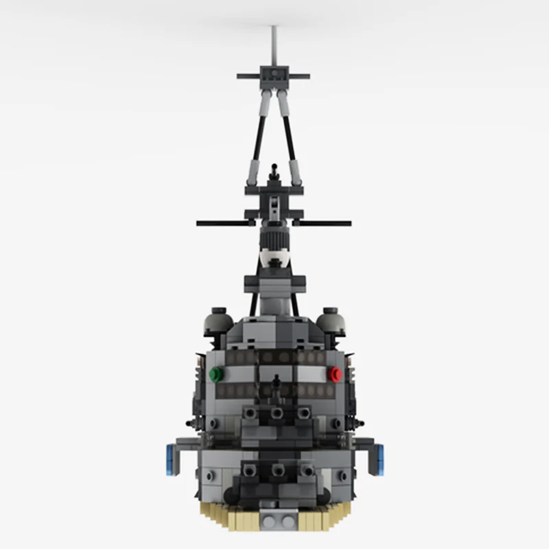GOBRICKS MOC 67092 HMS Belfast 1939 Refit WW2 - YWOBB