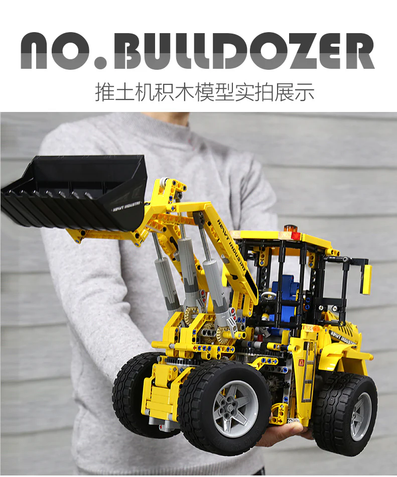 Mould King 13122S RC BULLDOZER - YWOBB