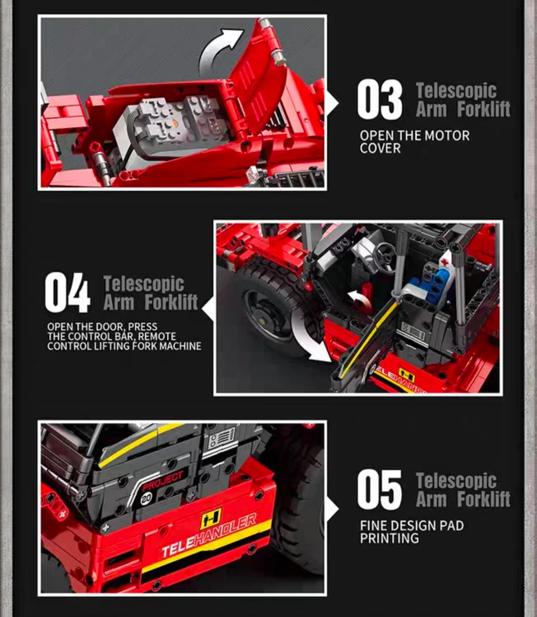 Reobrix 22020  Telescopic Arm Forklift - YWOBB