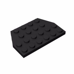 GOBRICKS GDS-704  Plate 4 x 6 Cut Corners - YWOBB
