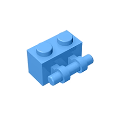 GOBRICKS GDS-652 Modified 1 x 2 with Bar Handle - YWOBB