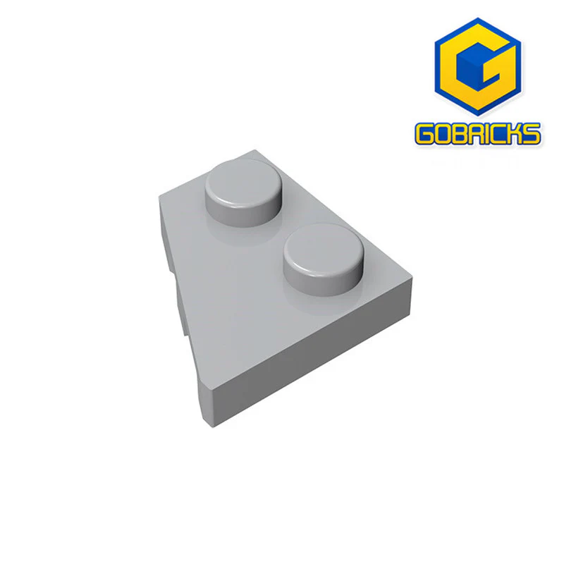 GOBRICKS GDS-559  Plate 2 x 2 Left - YWOBB