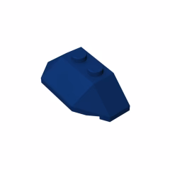 GOBRICKS GDS-756 Wedge 2 x 4 Triple - YWOBB