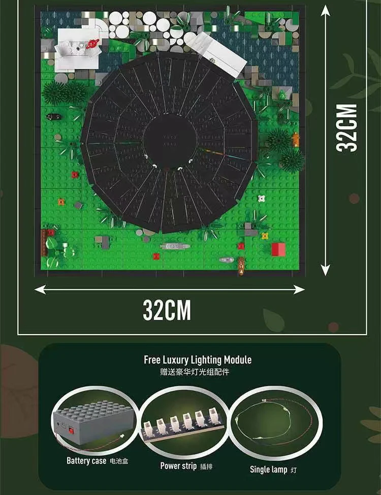 Mould King 16013 Transparent Tower - YWOBB