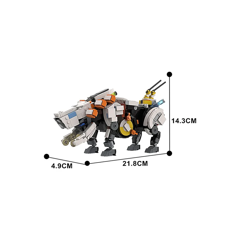 GOBRICKS MOC 185261 Behemoth from Horizon Zero Dawn/Forbidden West - YWOBB