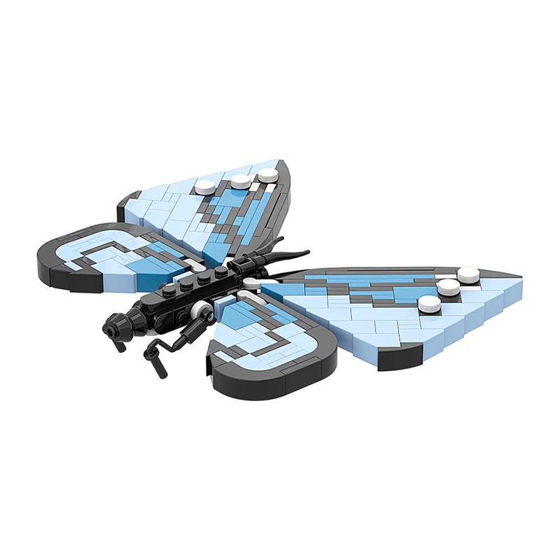 GOBRICKS MOC A0186 Butterfly - YWOBB
