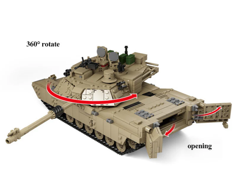 KAZI KY 10000 The M1A2 MBT & HUMMER - YWOBB