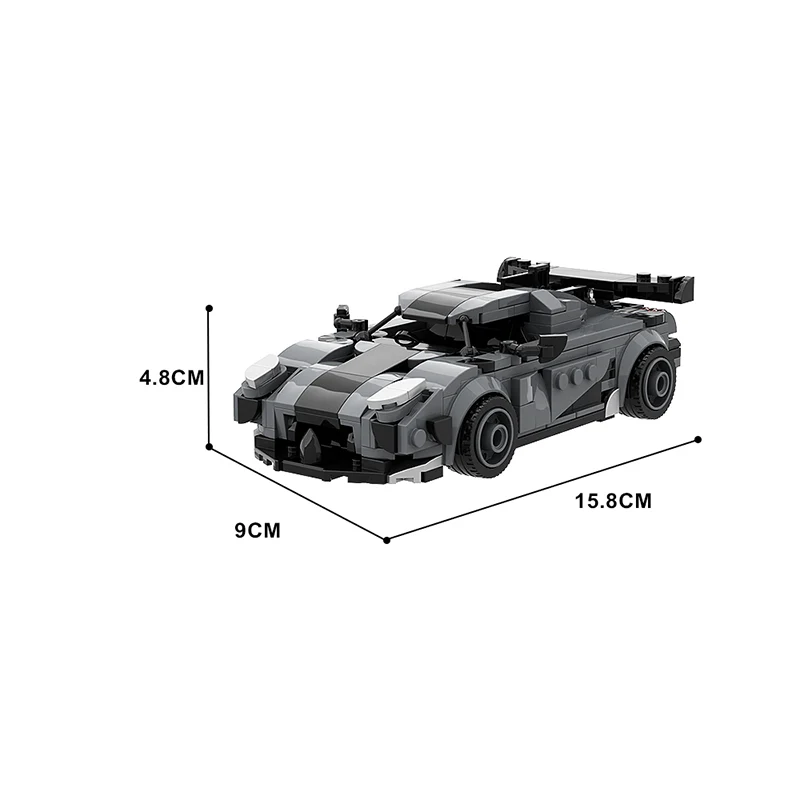 GOBRICKS MOC 128027 Koenigsegg Agera Thor - YWOBB