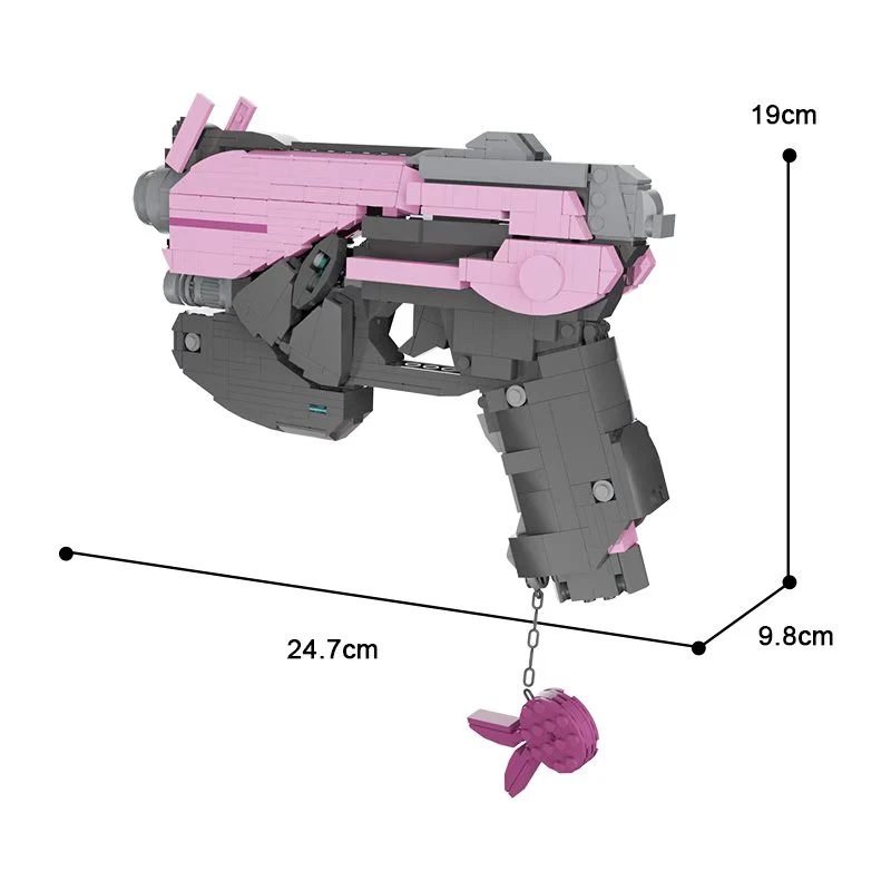 MOC C7794 D.va Gun Overwatch - YWOBB