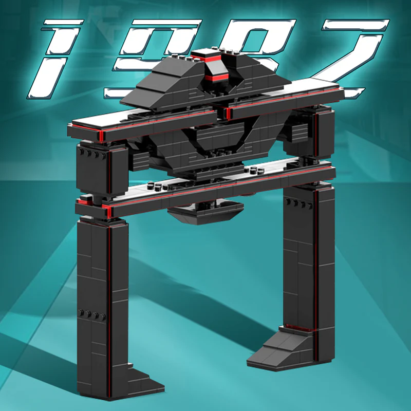 GOBRICKS MOC 150956 Classic TRON Recognizer - YWOBB