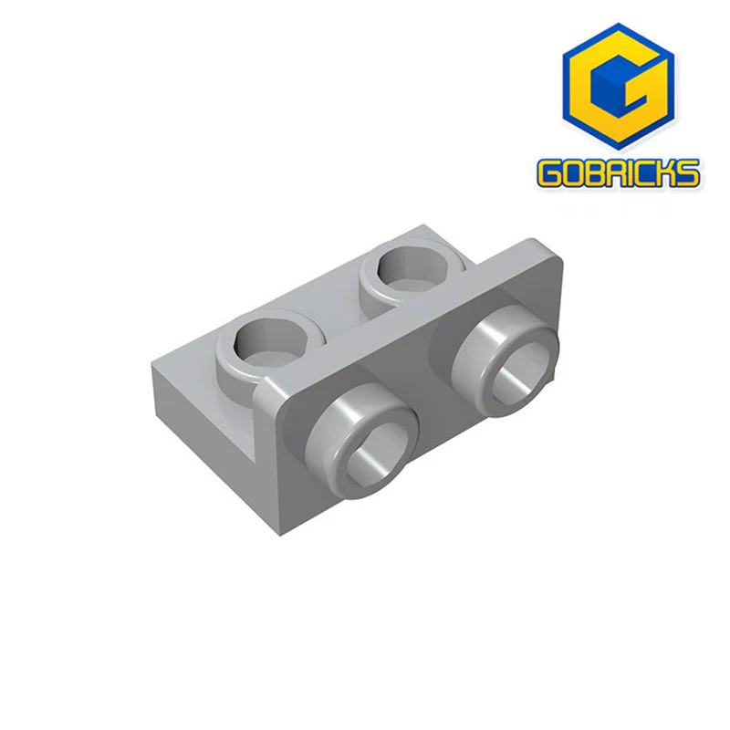 GOBRICKS GDS-643 Bracket 1 x 2 - 1 x 2 Inverted - YWOBB