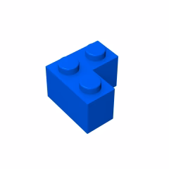 GOBRICKS GDS-572 Brick 2 x 2 Corner - YWOBB