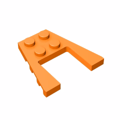 GOBRICKS GDS-726  Plate 4 x 4 - YWOBB