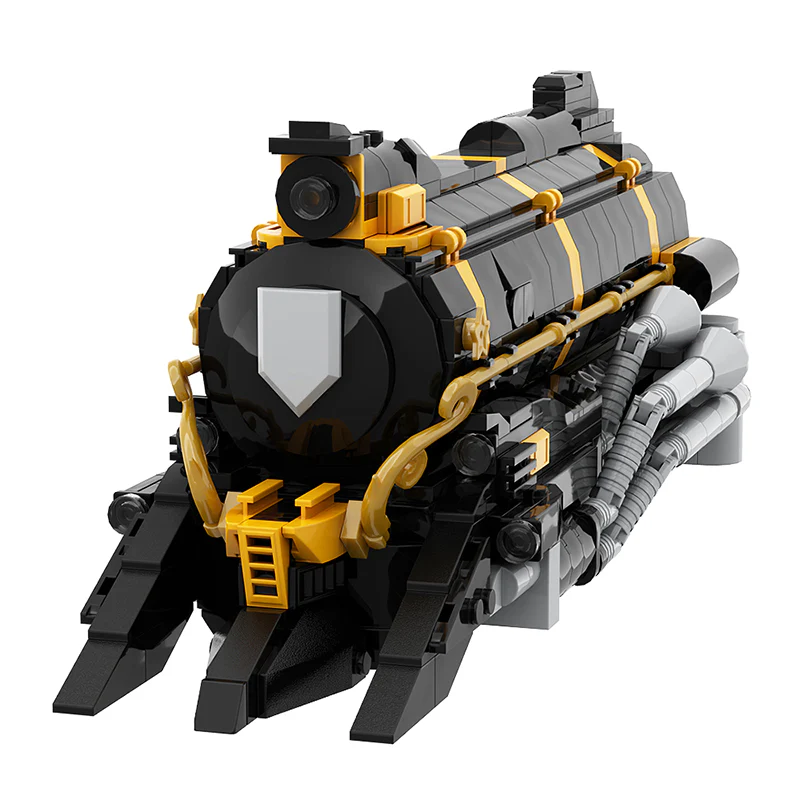 GOBRICKS MOC A0876Y01 Star Railway - Front - YWOBB