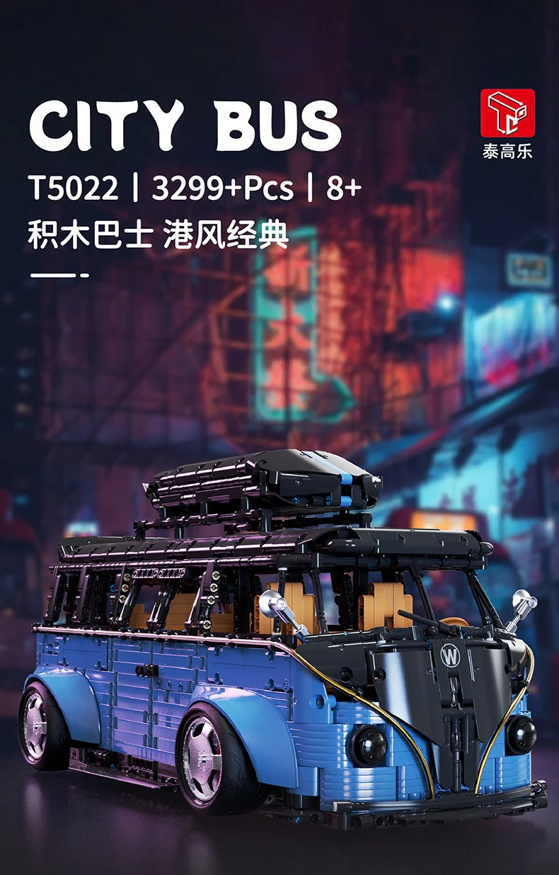 TGL T5022A 1:8 Volkswagen T2 Touring RV Camper - YWOBB