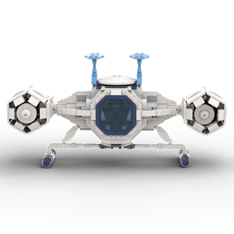 MOC C9293 Space commandos, Captain Iron (small auxiliary shuttle) - YWOBB