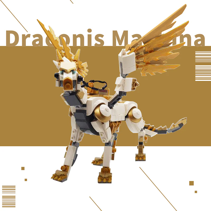 GOBRICKS MOC 127081 Draconis Machina - YWOBB
