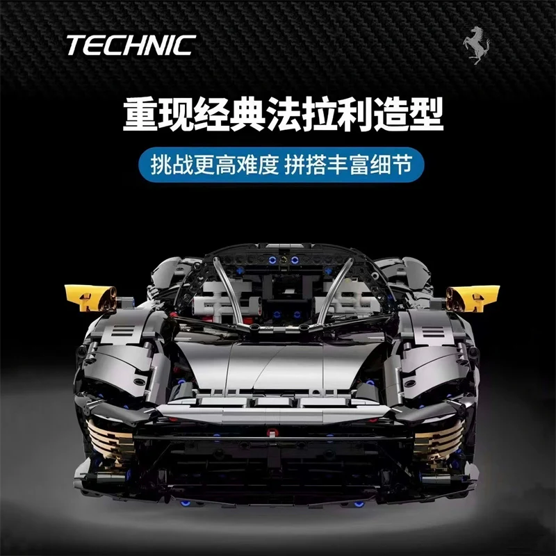 TGL 006-2 Ferrari SP3-Black Gold - YWOBB