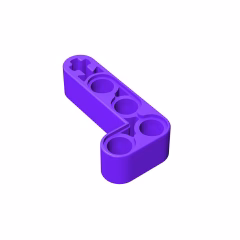 GOBRICKS GDS-671 Modified Bent Thick L-Shape 2 x 4 - YWOBB