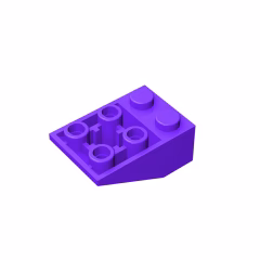 GOBRICKS GDS-598 Inverted 33 3 x 2 without Connections between Studs - YWOBB