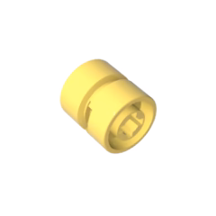 GOBRICKS GDS-1068 Wheel 11mm D. x 12mm Hole Round for Wheels Holder Pin - YWOBB