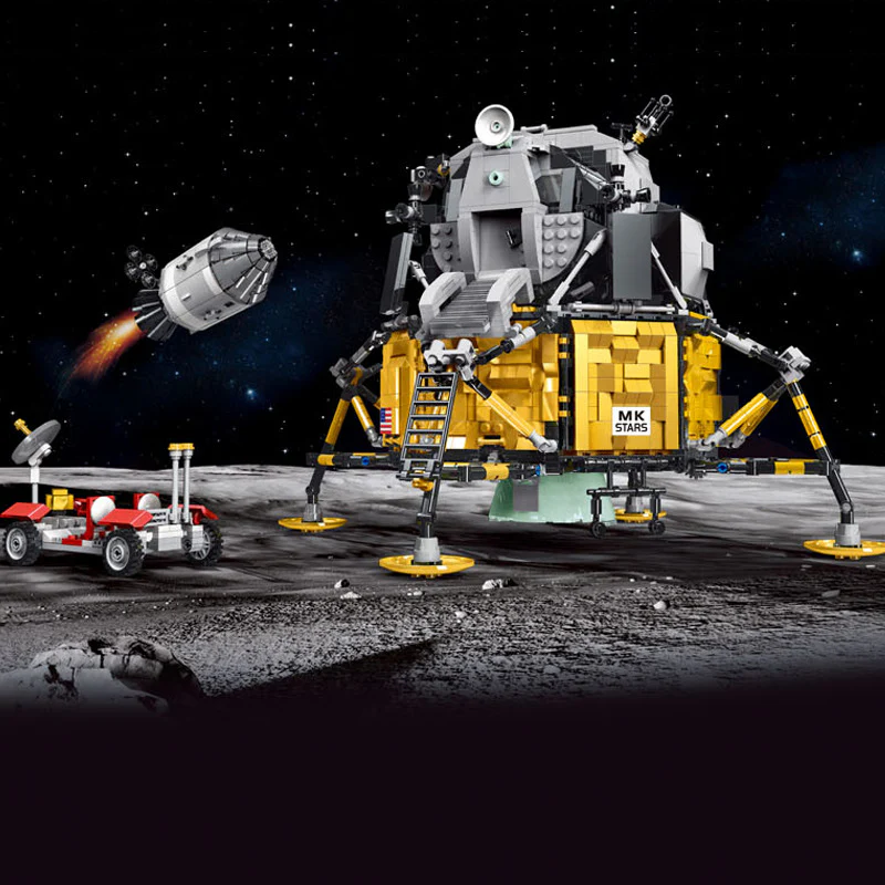 Mould King 21006 APOLLO 11 Spacecraft - YWOBB