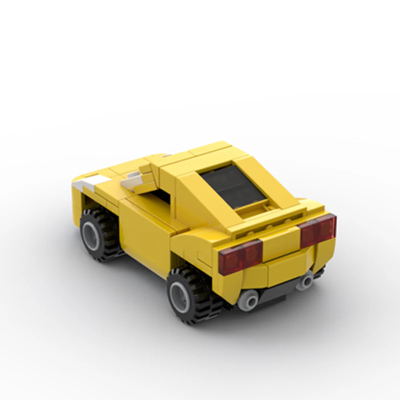 GOBRICKS MOC 139967 Cruz Ramirez (Cars) - YWOBB