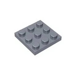 GOBRICKS GDS-518 Plate 3 x 3 - YWOBB
