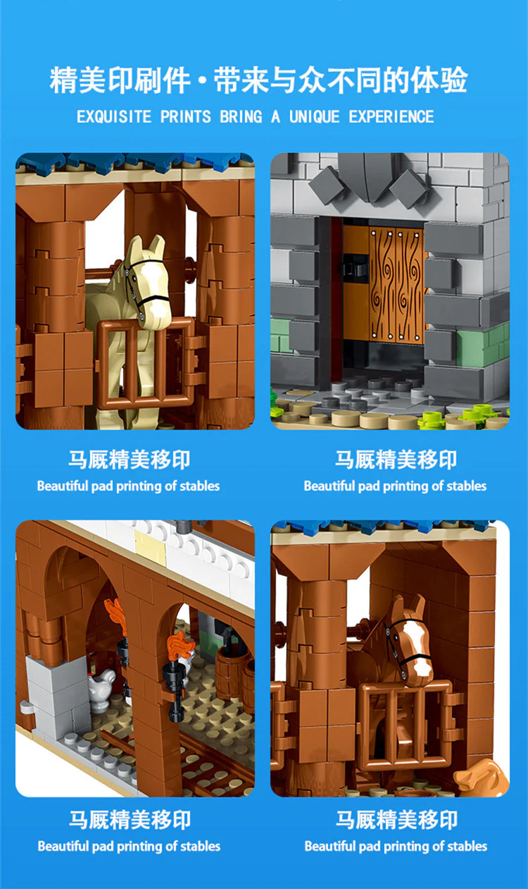 Mork 50105 Medieval Town Stable - YWOBB