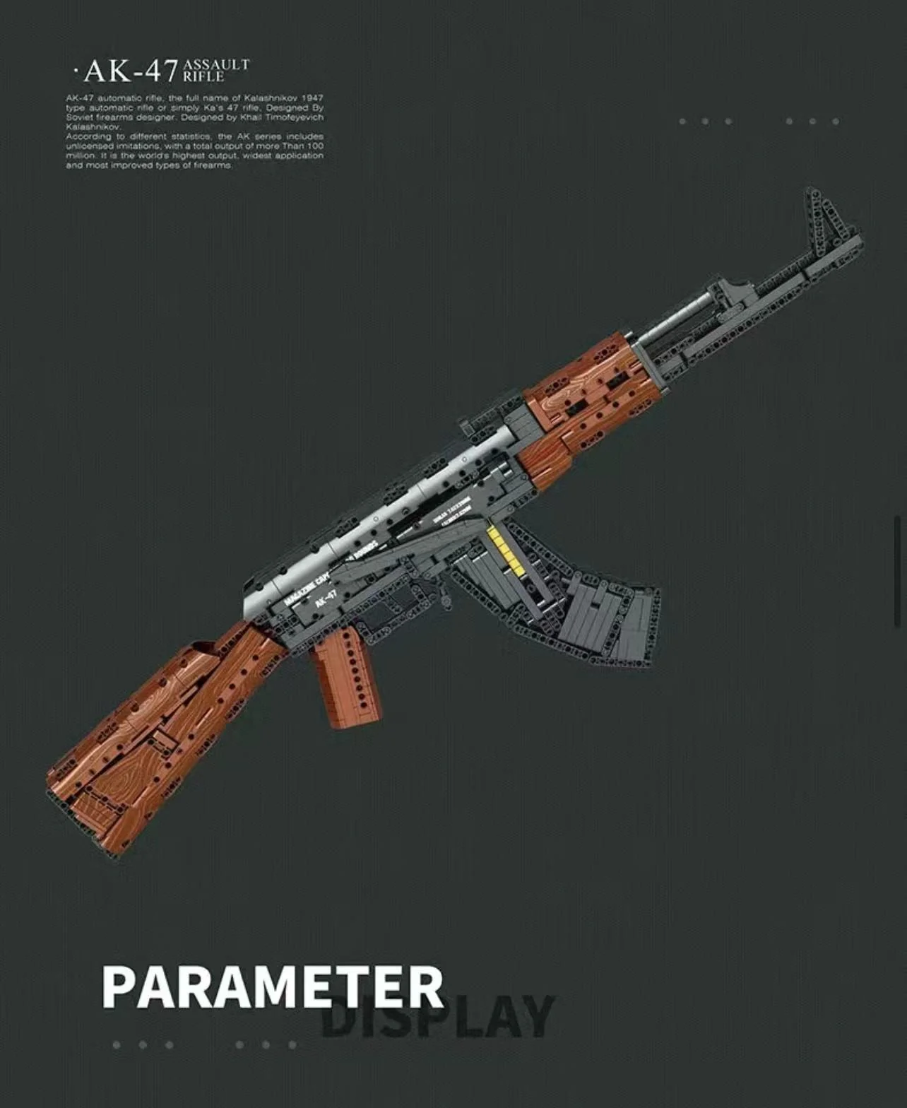 Reobrix 77005 AK-47 Assault Rifle Toygun - YWOBB